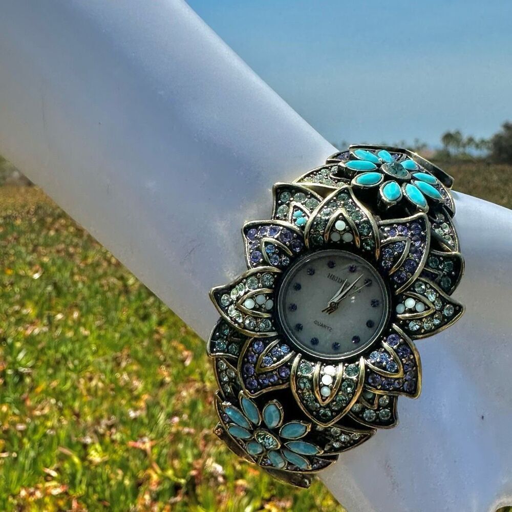 Heidi Daus "Whimsical Bouquet" Watch